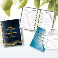 90 Day Goal Planner and Celebration Journal (Pre-order)