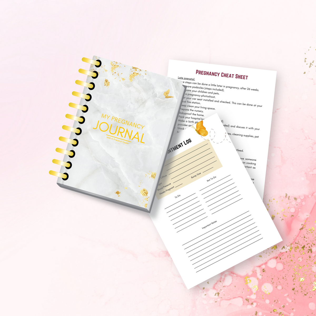 My Pregnancy Journal with Practical Guide (Pre-order)