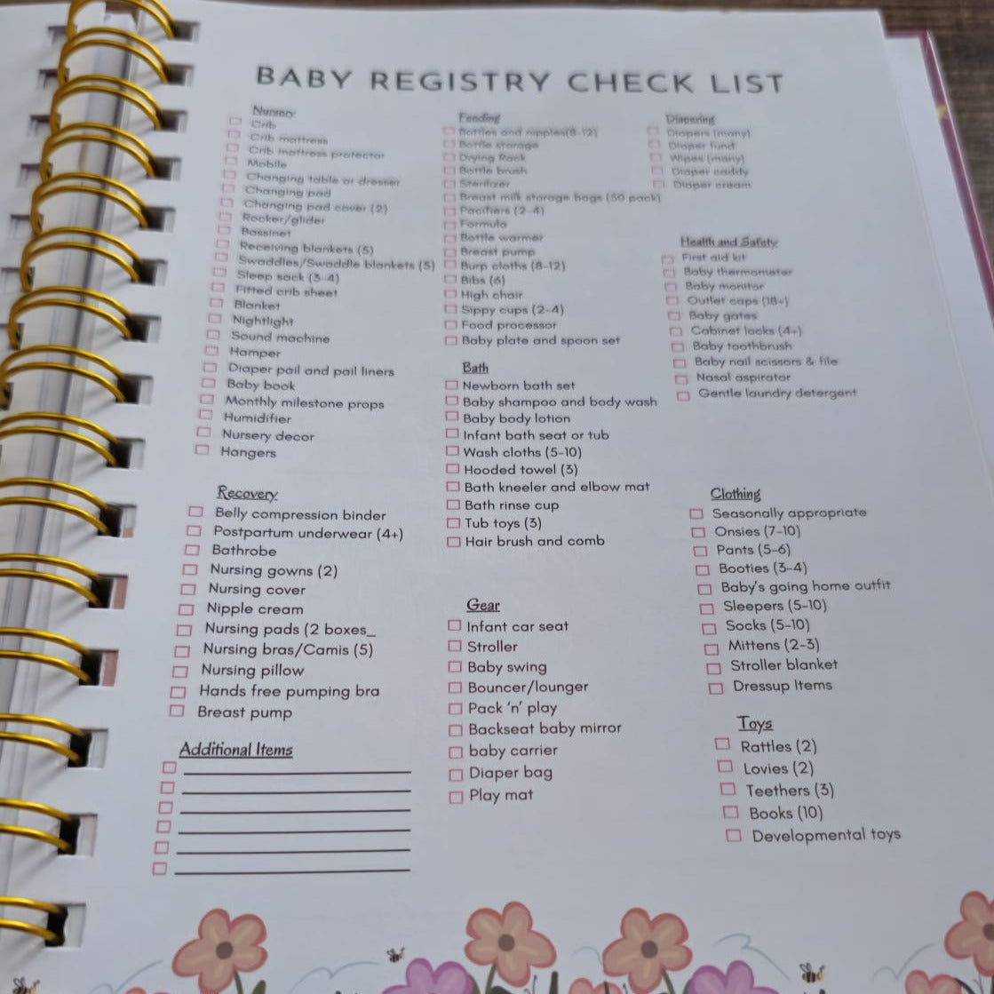 My Pregnancy Journal with Practical Guide (Pre-order)